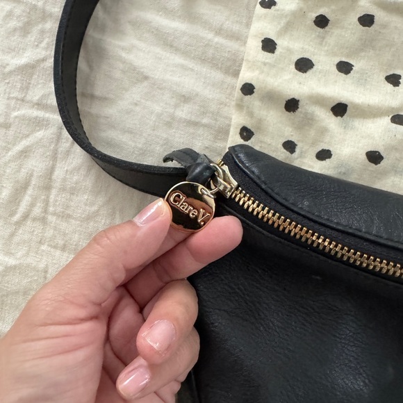 Clare V. Black Leather Fanny Pack - Picture 3 of 8